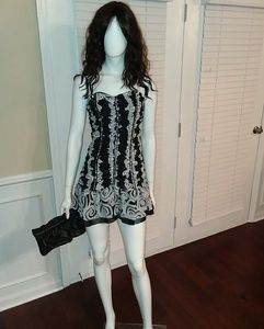 Marineblu Party Dress